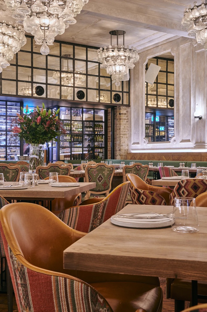 The main dining room at Sucre